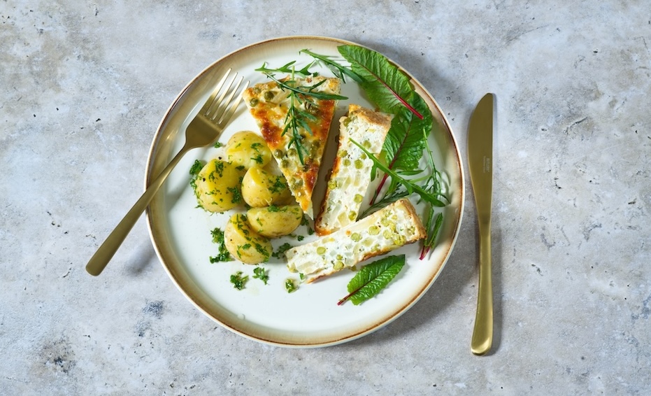 250531 hráškový koláč s ricottou thumb 250531 hráškový koláč s ricottou thumb